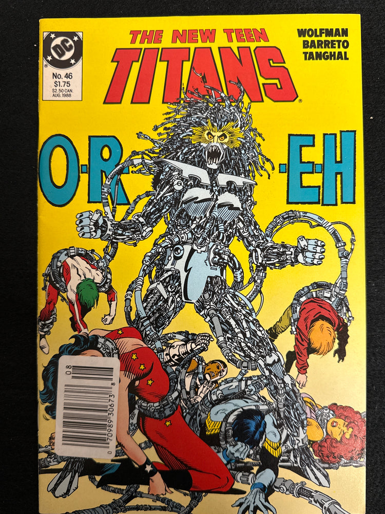 New Teen Titans # 46 Newsstand NM- (9.2)