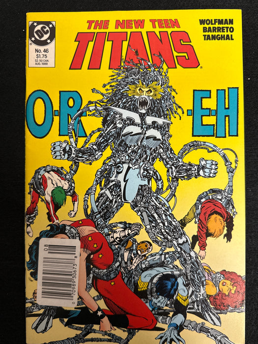 New Teen Titans # 46 Newsstand NM- (9.2)