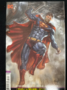 Action Comics #1017  Lucio Parrillo Cardstock Variant Cover NM+ (9.6)
