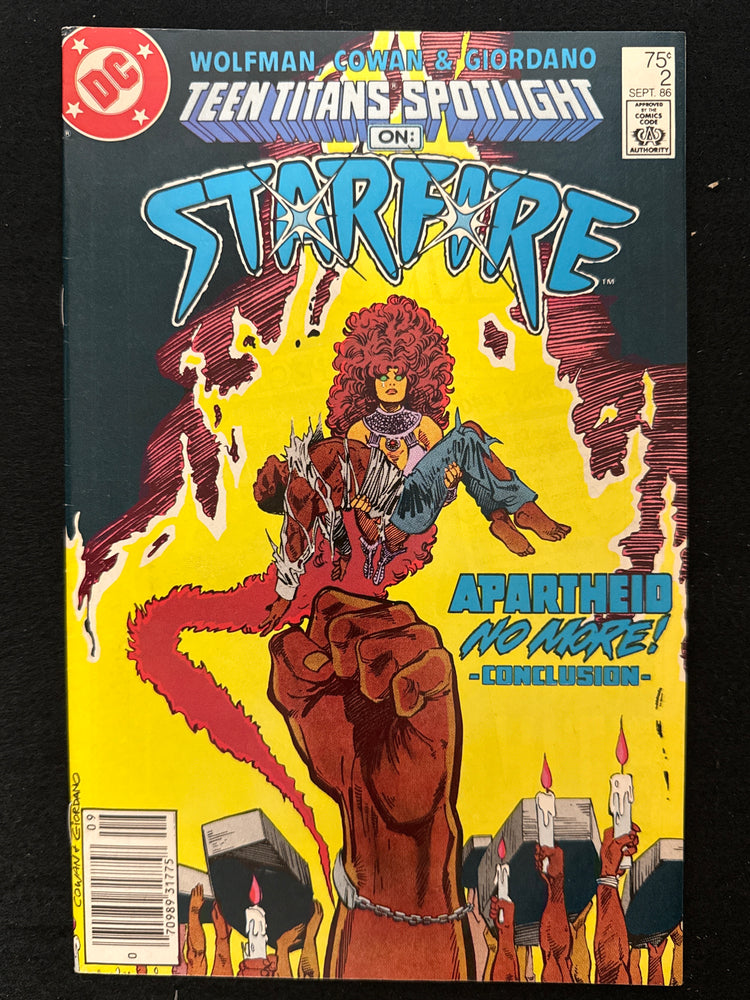 Teen Titans Spotlight #  2 Newsstand FN+ (6.5)