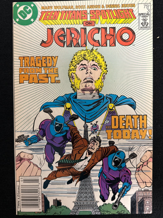 Teen Titans Spotlight #  3 Newsstand VF- (7.5)