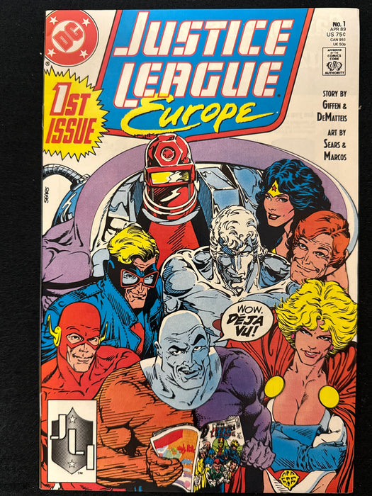 Justice League Europe #  1 NM- (9.2)