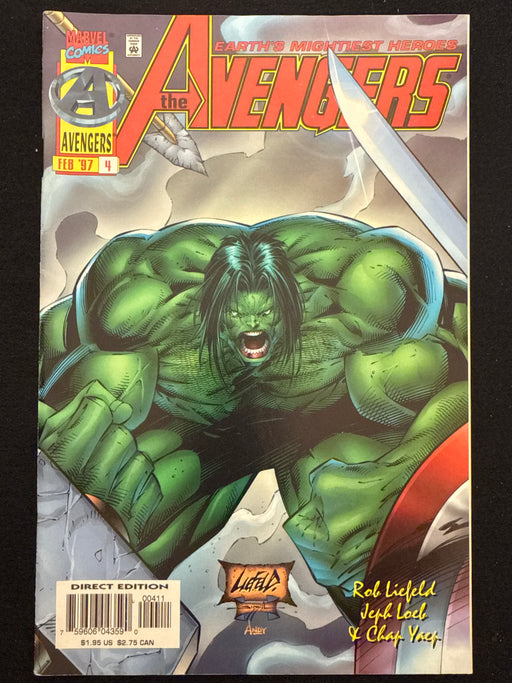 Avengers #  4 Vol. 2 VF+ (8.5)