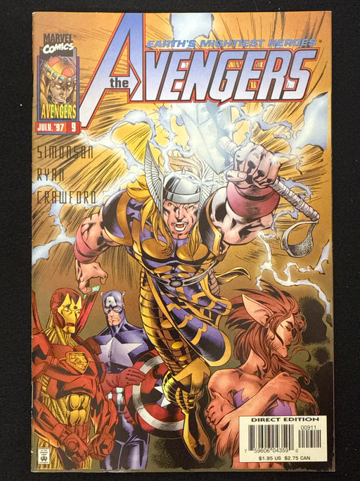 Avengers #  9 Vol. 2 VF (8.0)