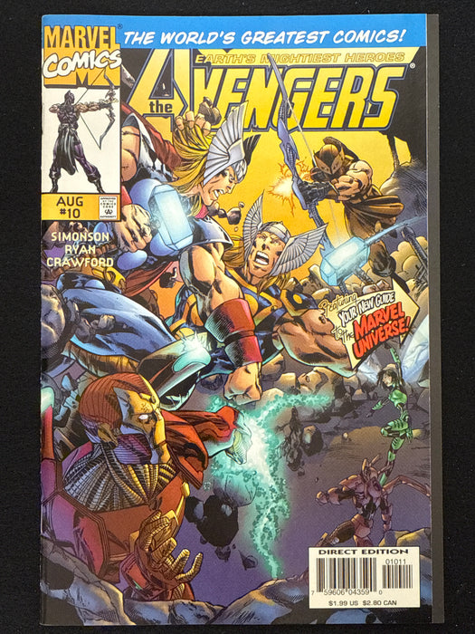 Avengers # 10 Vol. 2 NM+ (9.6)