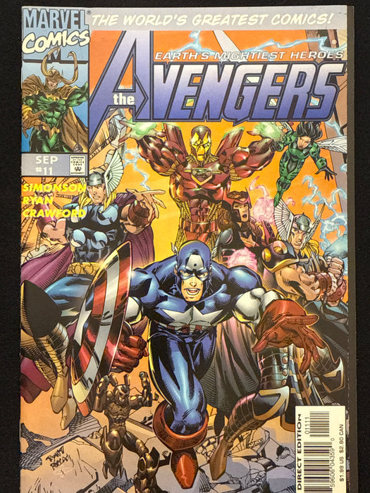 Avengers # 11 Vol. 2 NM- (9.2)