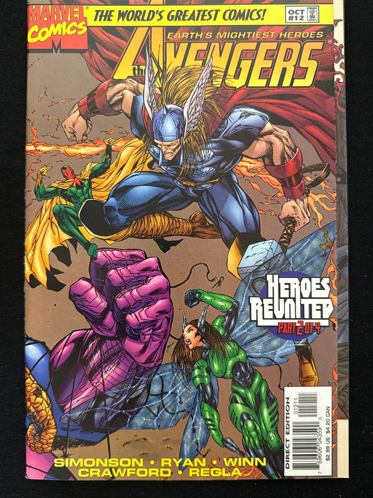 Avengers # 12 Vol. 2 NM- (9.2)