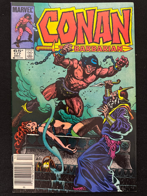 Conan the Barbarian #177  Newsstand VF (8.0)
