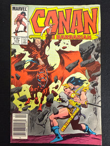Conan the Barbarian #179  Newsstand FN+ (6.5)