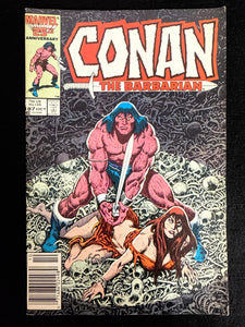Conan the Barbarian #187  Newsstand VF (8.0)