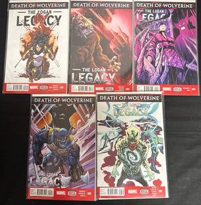 Death of Wolverine: The Logan Legacy #2-5,7 Hastings Exclusive Variant by Charlie Adlard NM/MT (9.8)