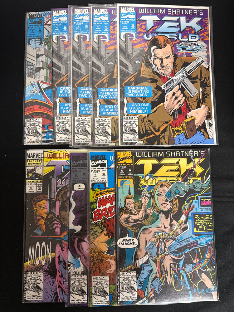 TekWorld #  1-6 Multiple #1s NM (9.4) 9 Issues