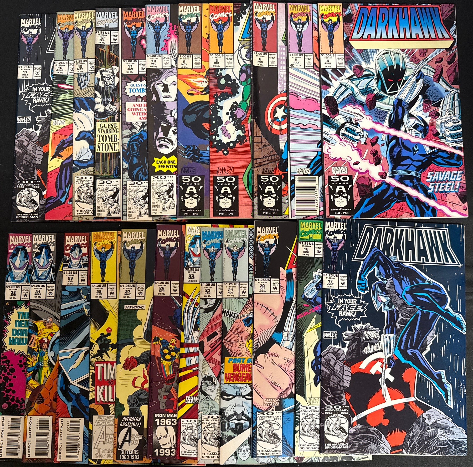 Darkhawk #4-38 VF (8.0) 23 Issues