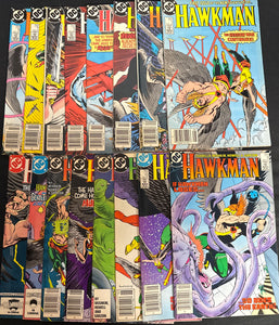 Hawkman # 1-14,16,17, Newsstand VF (8.0)