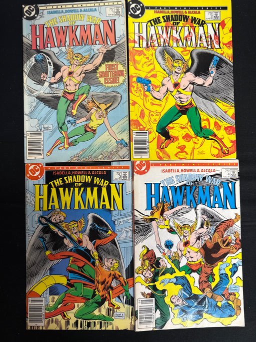 Shadow War of Hawkman #  1-4 VF- (7.5)