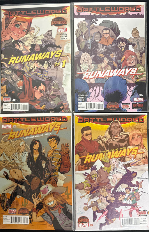 Runaways #  1-4  NM+ (9.6)