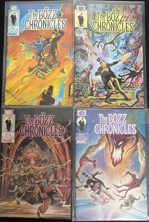 Bozz Chronicles # 1-4  NM+ (9.6)