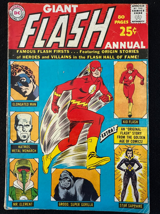 Flash Annual #  1  VG- (3.5)