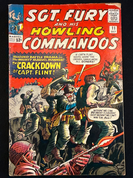 Sgt. Fury # 11  GD/VG (3.0)