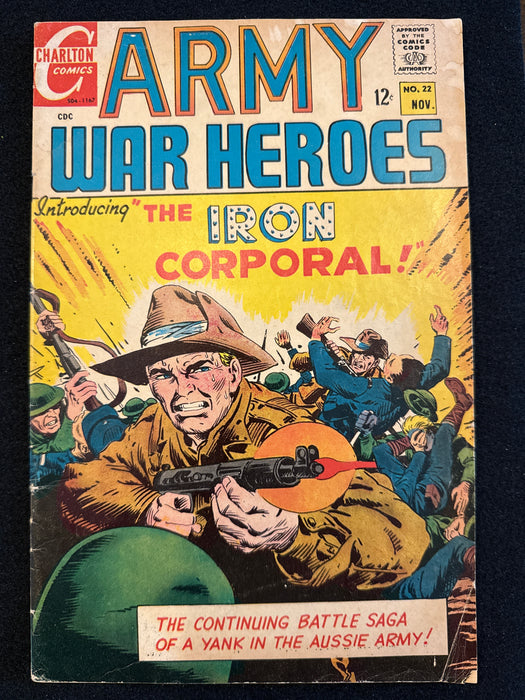 Army War Heroes # 22  VG (4.0)