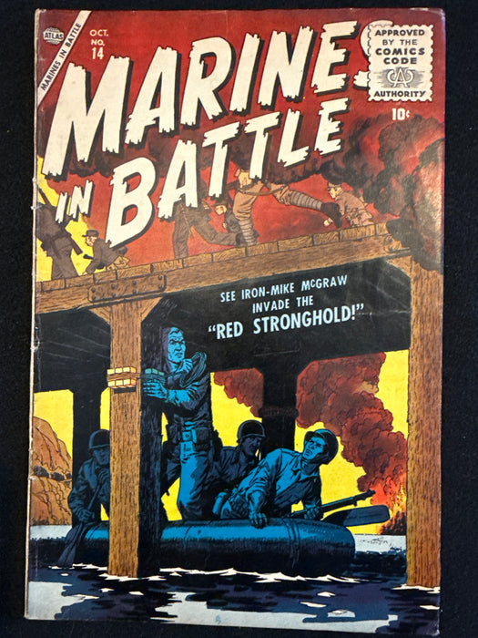 Marines in Battle # 14  VG (4.0)