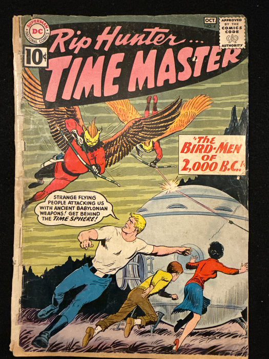 Rip Hunter... Time Master #  4  GD- (1.8)