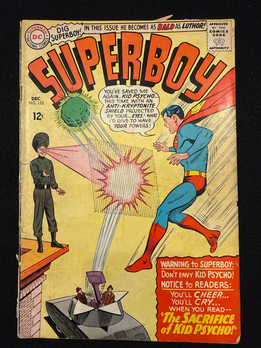 Superboy #125   GD- (1.8)