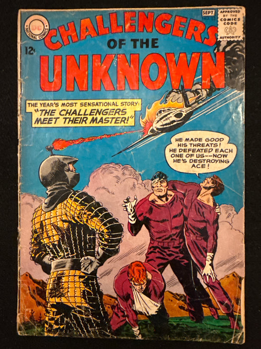 Challengers of the Unknown # 33  GD- (1.8)