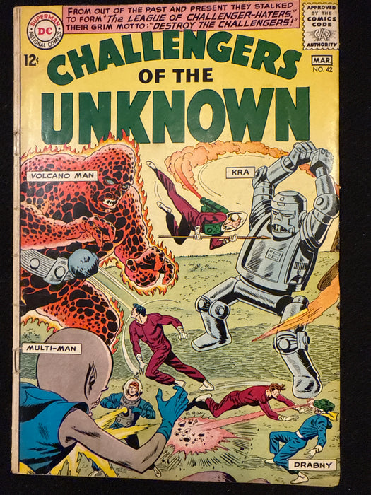 Challengers of the Unknown # 42  VG- (3.5)