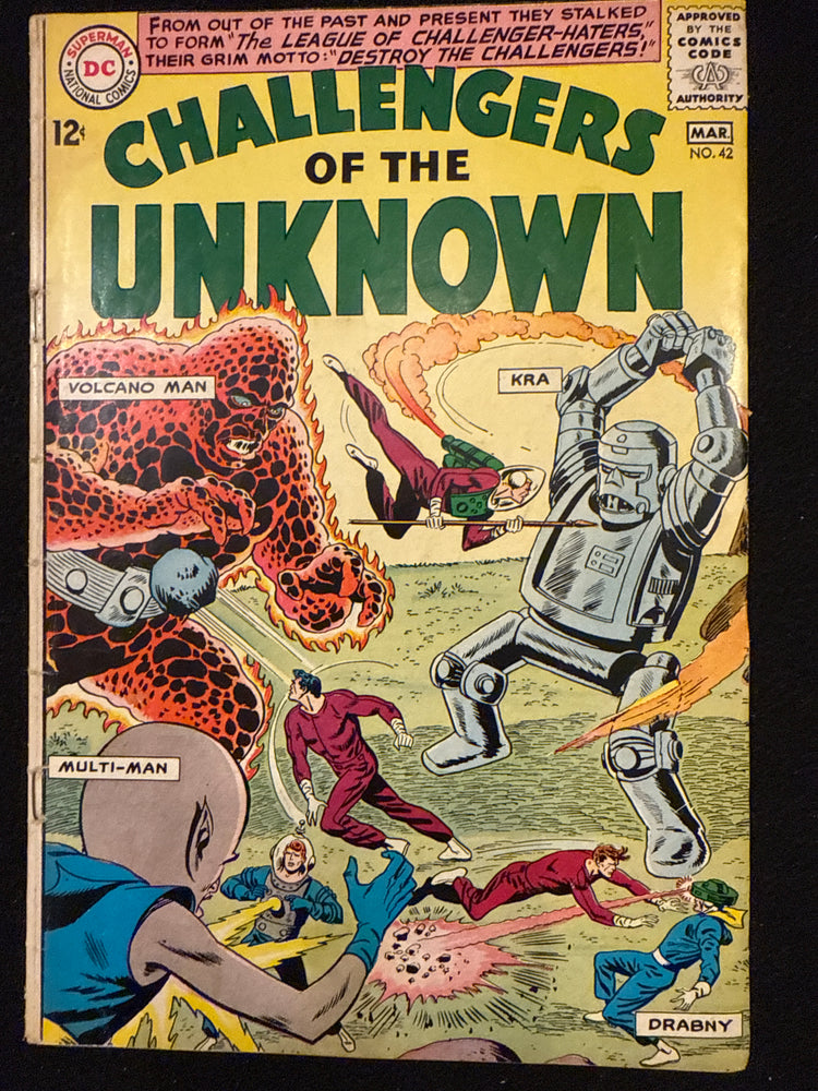Challengers of the Unknown # 42  VG- (3.5)