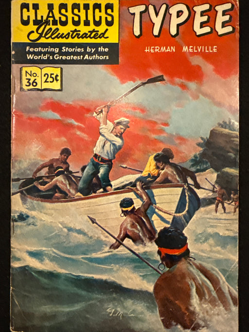 Classics Illustrated # 36 Typee HRN 167 FN- (5.5)