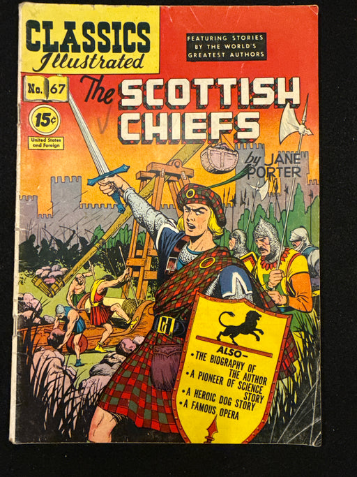 Classics Illustrated # 67 The Scottish Chiefs VG (4.0)
