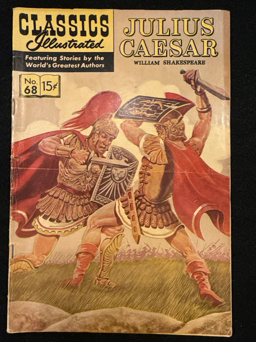 Classics Illustrated # 68  Julius Caesar VG+ (4.5)