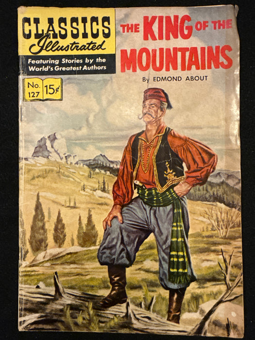 Classics Illustrated #127 Kings of the Mountains HRN 167 VG/FN (5.0)