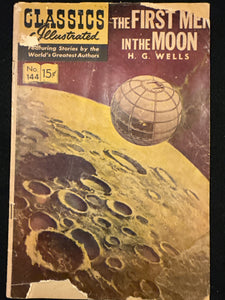 Classics Illustrated #144 First Men In the Moon GD+ (2.5)