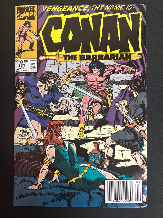 Conan the Barbarian #231  Newsstand NM (9.4)