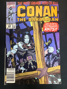 Conan the Barbarian #236  Newsstand VF+ (8.5)