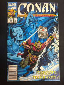 Conan the Barbarian #259  Newsstand FN/VF (7.0)