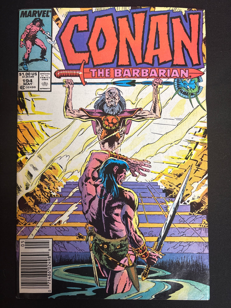 Conan the Barbarian #194  Newsstand VF/NM (9.0)