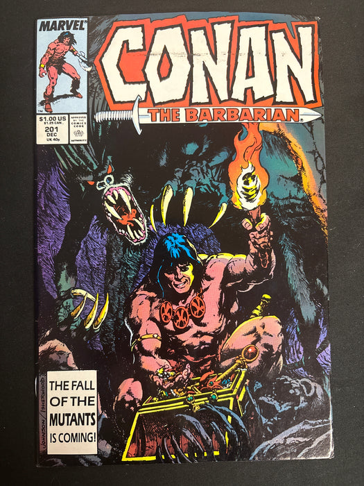 Conan the Barbarian #201  VF- (7.5)