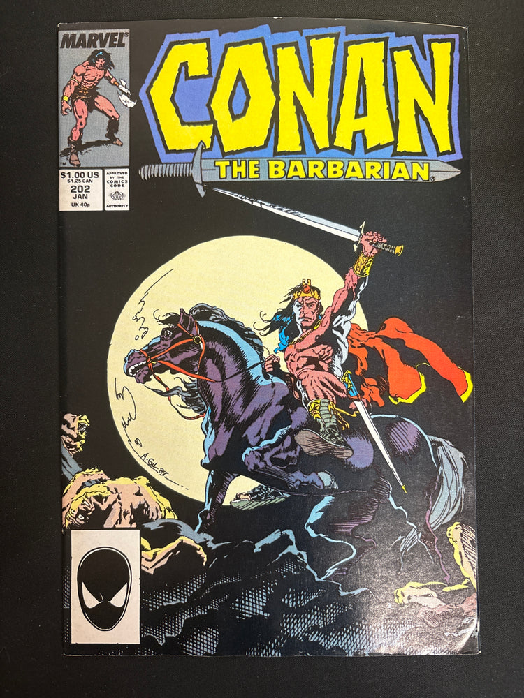 Conan the Barbarian #202  VF+ (8.5)