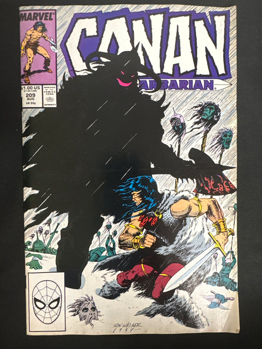 Conan the Barbarian #209 VF (8.0)