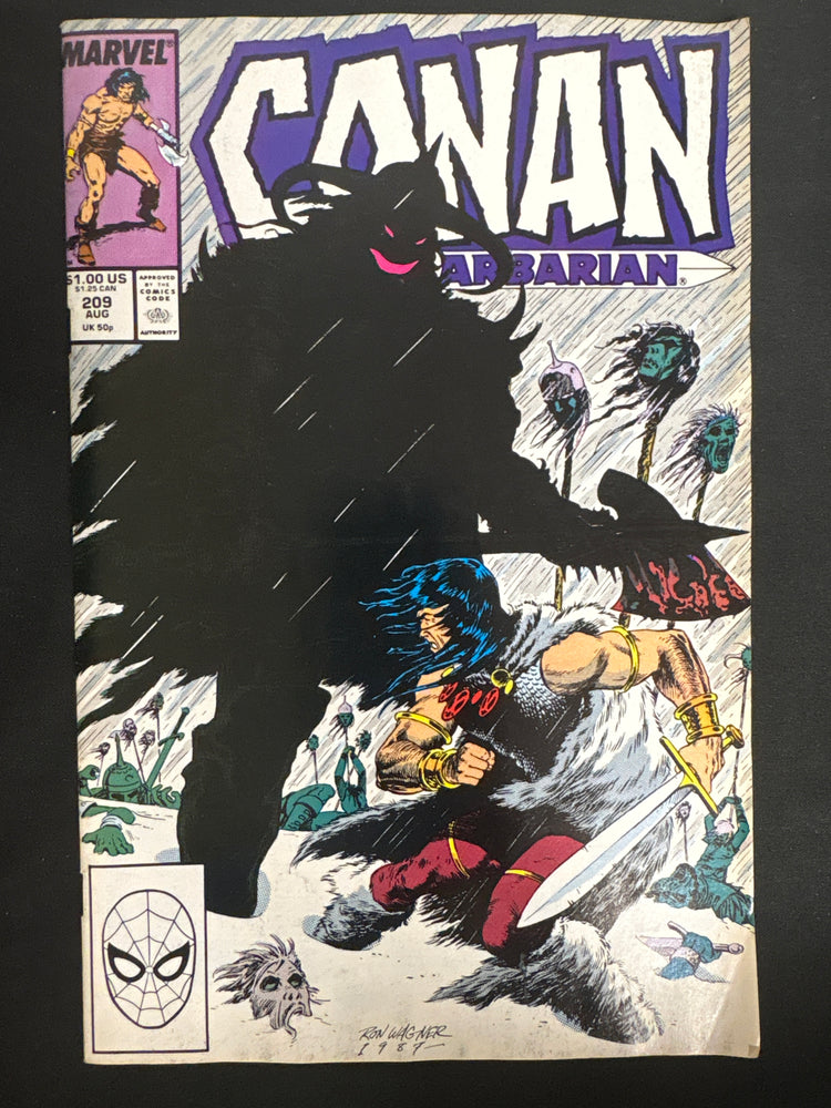 Conan the Barbarian #209 VF (8.0)