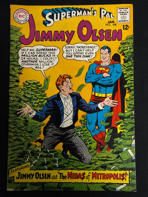 Superman's Pal, Jimmy Olsen #108   VG/FN (5.0)