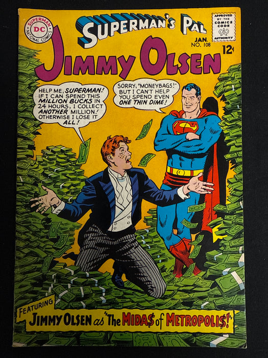 Superman's Pal, Jimmy Olsen #108   VG/FN (5.0)