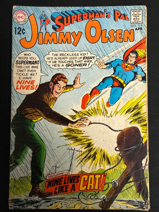 Superman's Pal, Jimmy Olsen #119   GD (2.0)