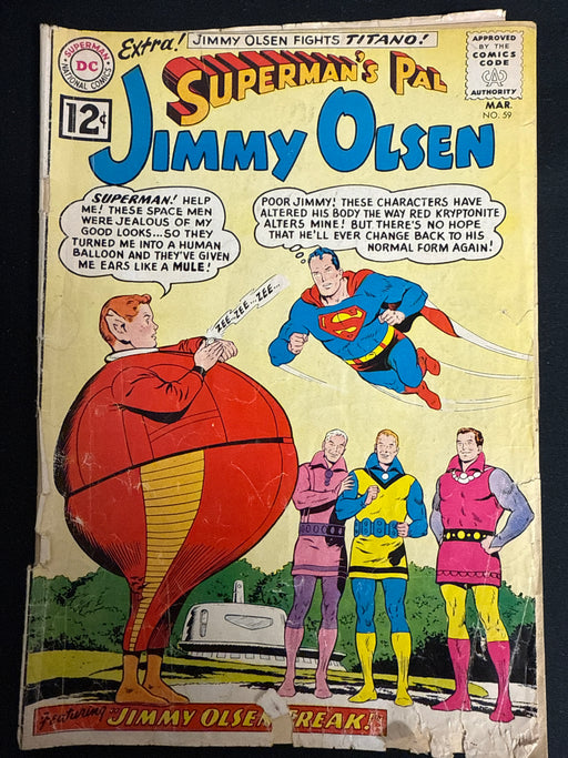 Superman's Pal, Jimmy Olsen # 59  FR/GD (1.5)
