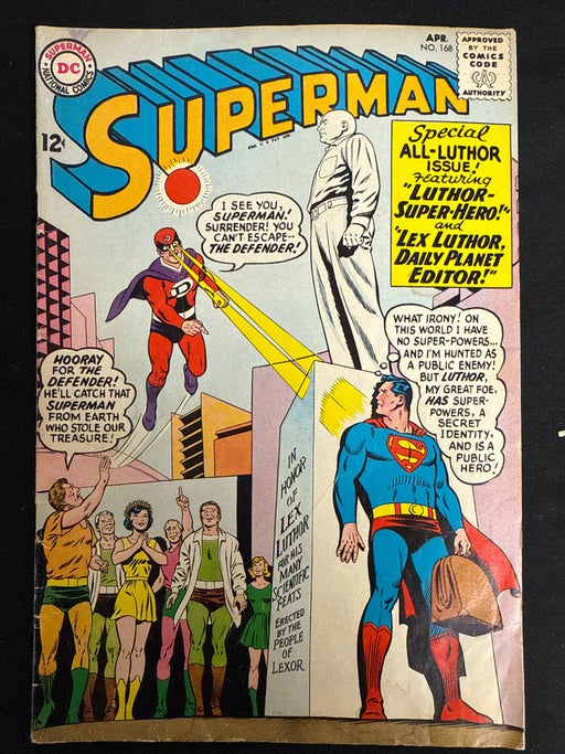 Superman #168   VG/FN (5.0)