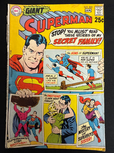 Superman #222   GD/VG (3.0)