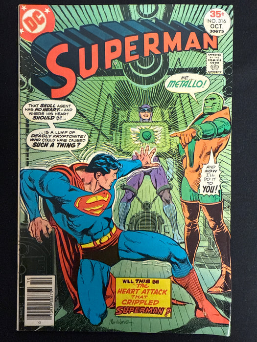 Superman #316   Vol. 39 VG/FN (5.0)